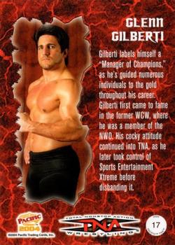 2004 Pacific TNA - Red #17 Glenn Gilberti Back