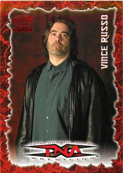 2004 Pacific TNA - Red #37 Vince Russo Front