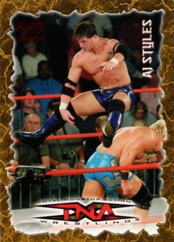 2004 Pacific TNA - Red #71 AJ Styles Front