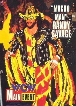 1995 Cardz WCW Main Event #5 Macho Man Randy Savage Front