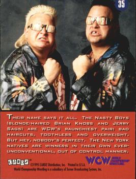 1995 Cardz WCW Main Event #35 Nasty Boys Back