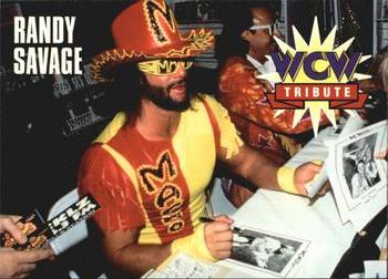 1995 Cardz WCW Main Event #75 Macho Man Randy Savage Front