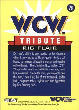 1995 Cardz WCW Main Event #78 Ric Flair Back