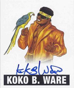 2012 Leaf Originals #KBW Koko B. Ware Front