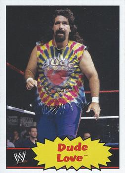 2012 Topps Heritage WWE #47 Dude Love Front