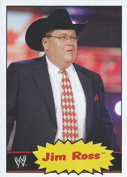 2012 Topps Heritage WWE #49 Jim Ross Front