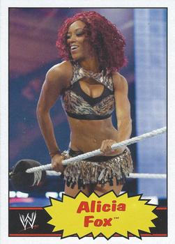 2012 Topps Heritage WWE #4 Alicia Fox Front