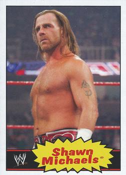 2012 Topps Heritage WWE #53 Shawn Michaels Front