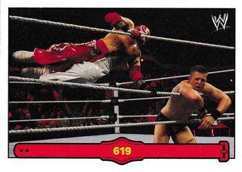 2012 Topps Heritage WWE - Ringside Action #36 Rey Mysterio/619 Front