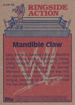 2012 Topps Heritage WWE - Ringside Action #9 Mankind/Mandible Claw Back