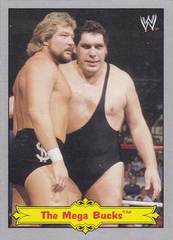 2012 Topps Heritage WWE - Andre The Giant Tribute Silver #7 The Mega Bucks Front