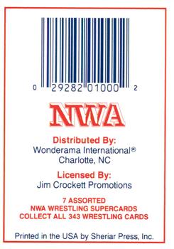 1988 Wonderama NWA #NNO Checklist 151-200 Front
