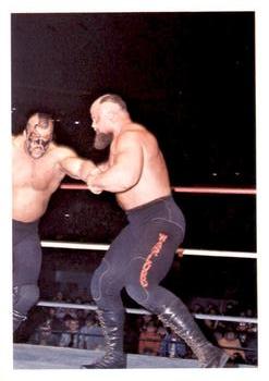 1988 Wonderama NWA #290 Warlord / Road Warrior Animal Front