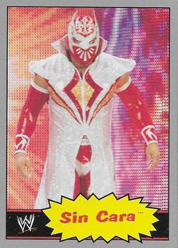 2012 Topps Heritage WWE - Silver #37 Sin Cara Front