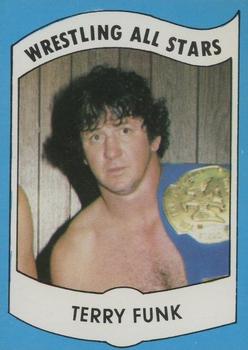 1982 Wrestling All Stars Series A #10 Terry Funk Front