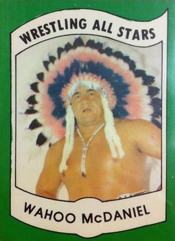 1982 Wrestling All Stars Series A #22 Wahoo McDaniel Front