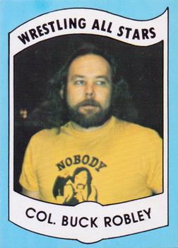1982 Wrestling All Stars Series B #27 Col. Buck Robley Front