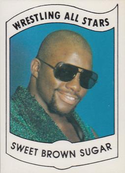 1982 Wrestling All Stars Series B #35 Sweet Brown Sugar Front