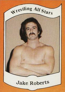 1983 Wrestling All Stars Series A #25 Jake Roberts Front