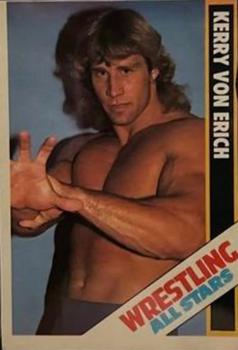1985 Wrestling All Stars #11 Kerry Von Erich Front