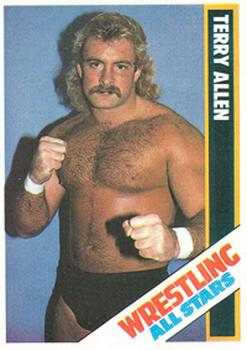 1985 Wrestling All Stars #27 Terry Allen Front
