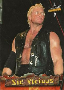 1999 Topps WCW Embossed #12 Sid Vicious Front