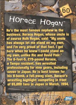1999 Topps WCW Embossed #60 Horace Hogan Back