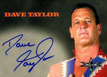 1999 Topps WCW Embossed - Autographs #NNO Dave Taylor Front