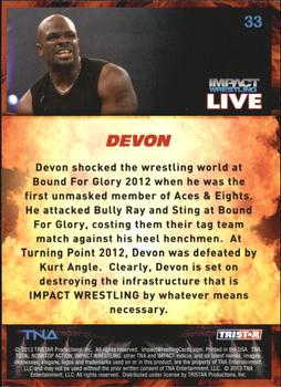 2013 TriStar TNA Impact Live #33 Devon Back