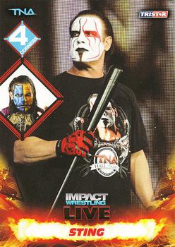 2013 TriStar TNA Impact Live #106 Sting Front