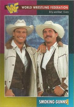 1995 WWF Magazine #10 Smoking Gunns (Billy & Bart Gunn) Front