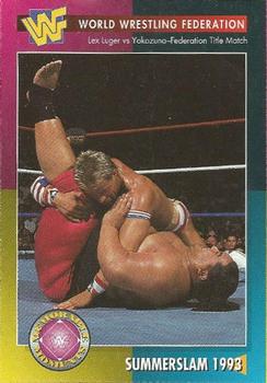 1995 WWF Magazine #11 SummerSlam '93 (Luger vs Yokozuna Title Match) Front