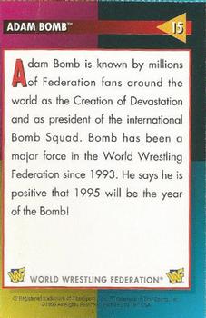 1995 WWF Magazine #15 Adam Bomb Back