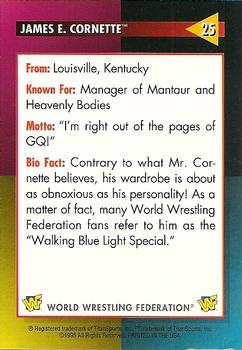 1995 WWF Magazine #25 James E. Cornette Back