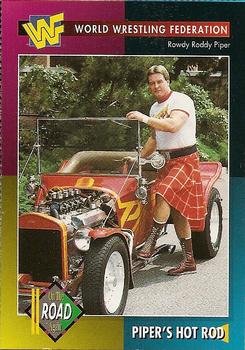 1995 WWF Magazine #44 Piper's Hot Rod (Rowdy Roddy Piper) Front