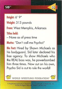 1995 WWF Magazine #46 Sid Back