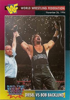 1995 WWF Magazine #80 Diesel vs Bob Backlund (Nov. 26th, 1996) Front
