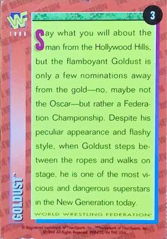 1996 WWF Magazine #3 Goldust Back
