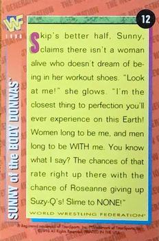 1996 WWF Magazine #12 Sunny of the Body Donnas Back