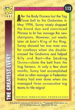 1997 WWF Magazine #113 The Greatest Ever? Back