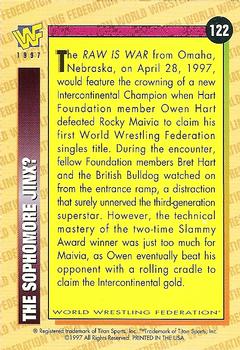 1997 WWF Magazine #122 The Sophomore Jinx? Back