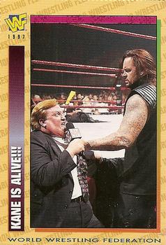 1997 WWF Magazine #129 Kane is Alive!!! Front