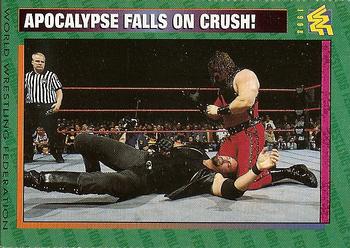 1998 WWF Magazine #173 Apocalypse Falls on Crush! Front