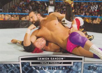 2013 Topps WWE - Triple Threat Tier 2 #TT11-2 Damien Sandow Front