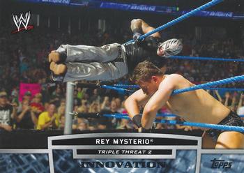 2013 Topps WWE - Triple Threat Tier 2 #TT10-2 Rey Mysterio Front