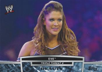 2013 Topps WWE - Triple Threat Tier 2 #TT14-2 Eve Front