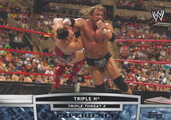 2013 Topps WWE - Triple Threat Tier 2 #TT19-2 Triple H Front