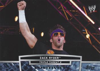 2013 Topps WWE - Triple Threat Tier 2 #TT21-2 Zack Ryder Front