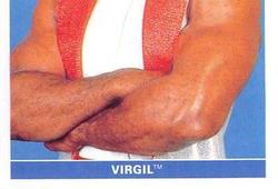 1991 WWF Superstars Stickers #127 Virgil Front