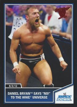 2013 Topps Best of WWE #38 Daniel Bryan Says No to the WWE Universe Front